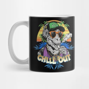 Prehistoric Beats: The Hip-Hop Raptor Edition Mug